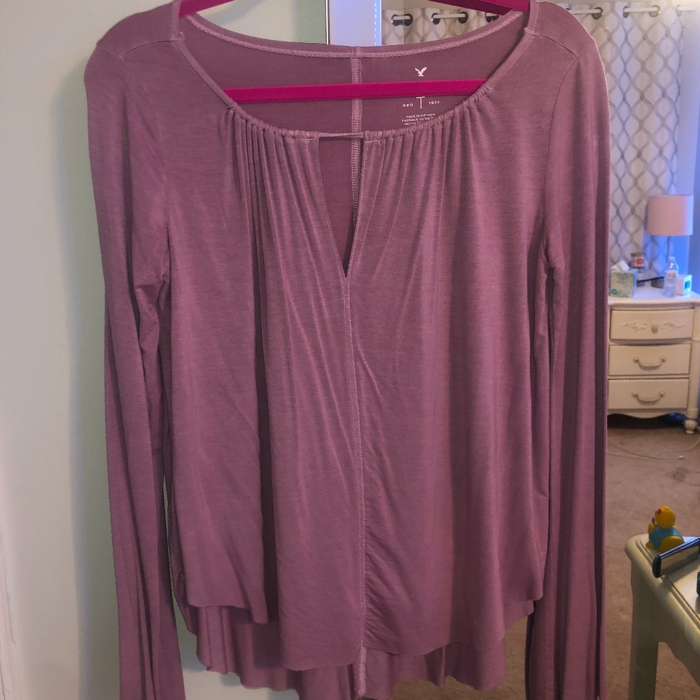 American Eagle Long Sleeve Top